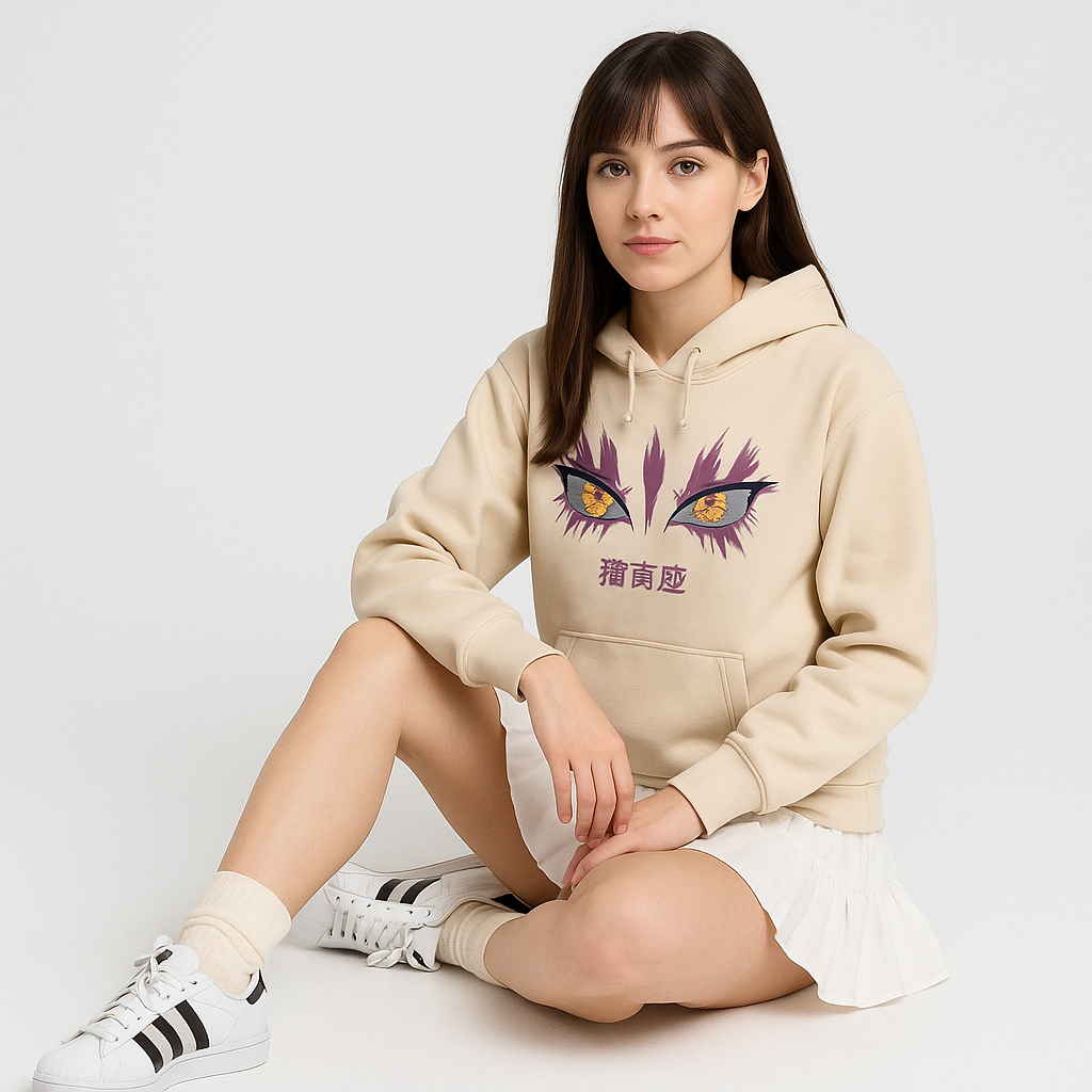 Anime Printed Hoodie – Unisex Fleece Pullover | Autumn/Winter Streetwear