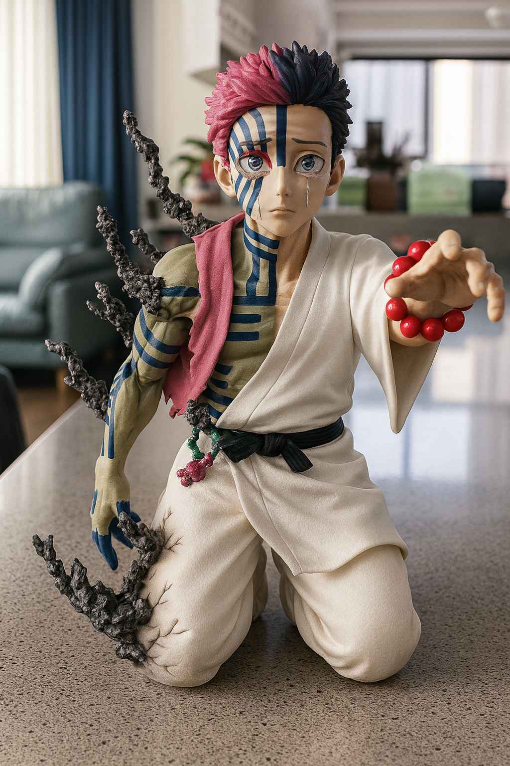 Demon Slayer Akaza Figure – Hakuji Action Figure | 13cm PVC Collectible Model