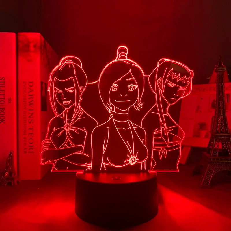Anime Avatar The Last Airbender  3D LED Lamp