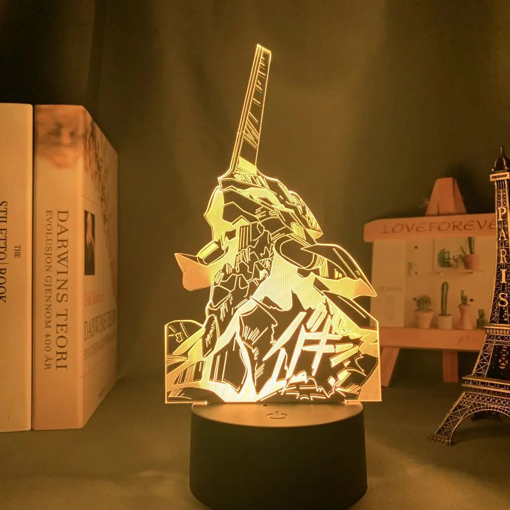 Lampe led // Japanese Animation Neon Genesis Evangelion // Anime 80S