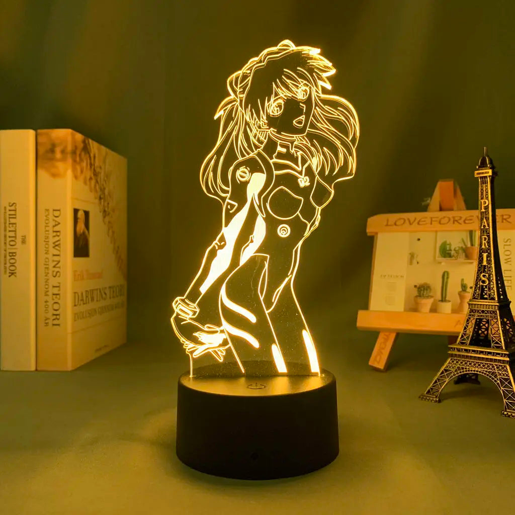 Lampe led // Japanese Animation Neon Genesis Evangelion // Anime 80S