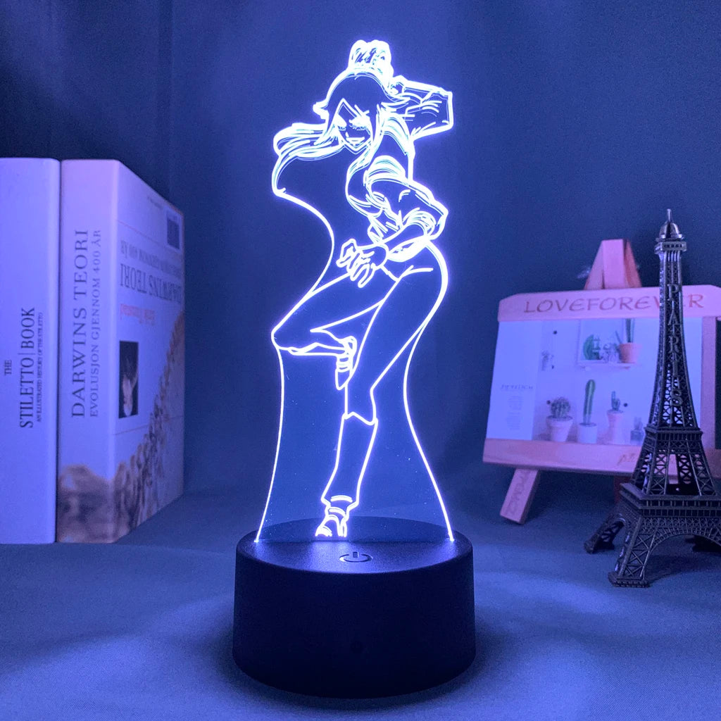 Anime Led Light Bleach Toshiro Hitsugaya // Gift Room Decor Manga 3d Lamp Toshiro Hitsugaya Bleach