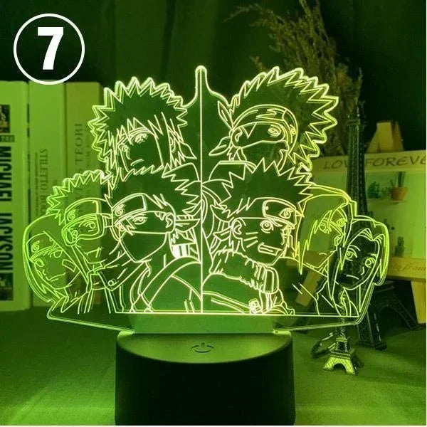 3D LED Lamp – Manga Night Light