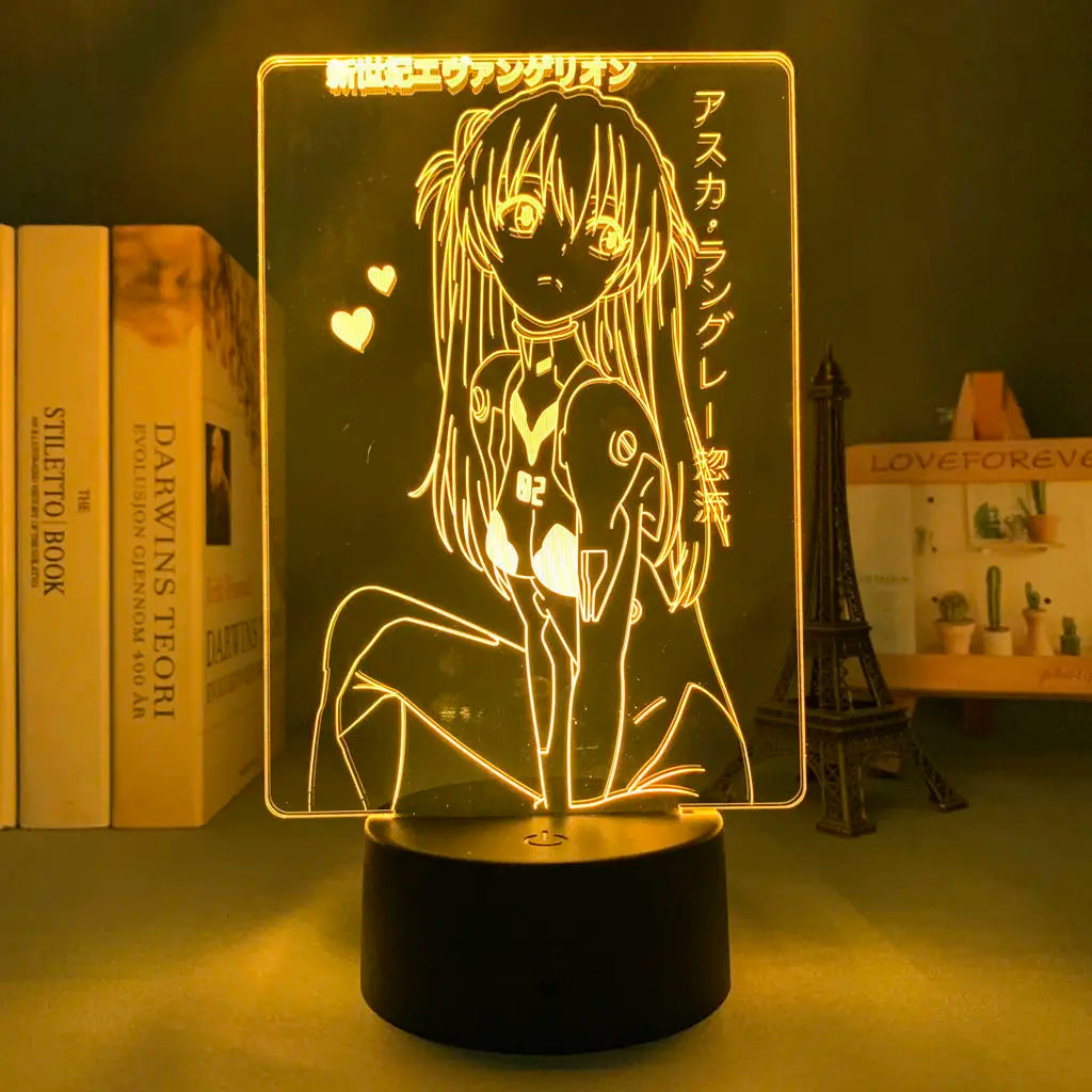 Lampe led // Japanese Animation Neon Genesis Evangelion // Anime 80S