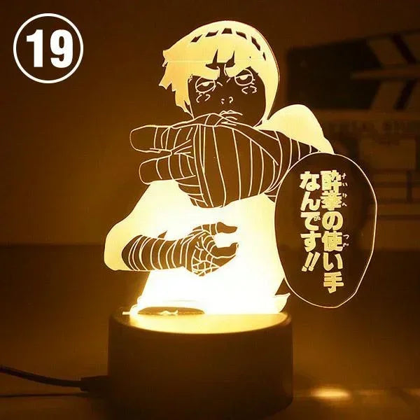 3D LED Lamp – Manga Night Light