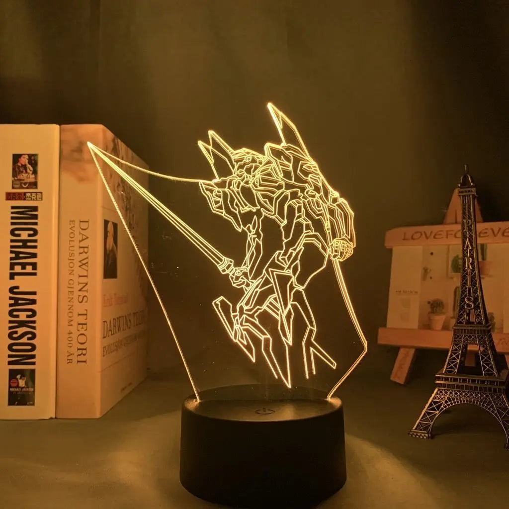 Lampe led // Japanese Animation Neon Genesis Evangelion // Anime 80S