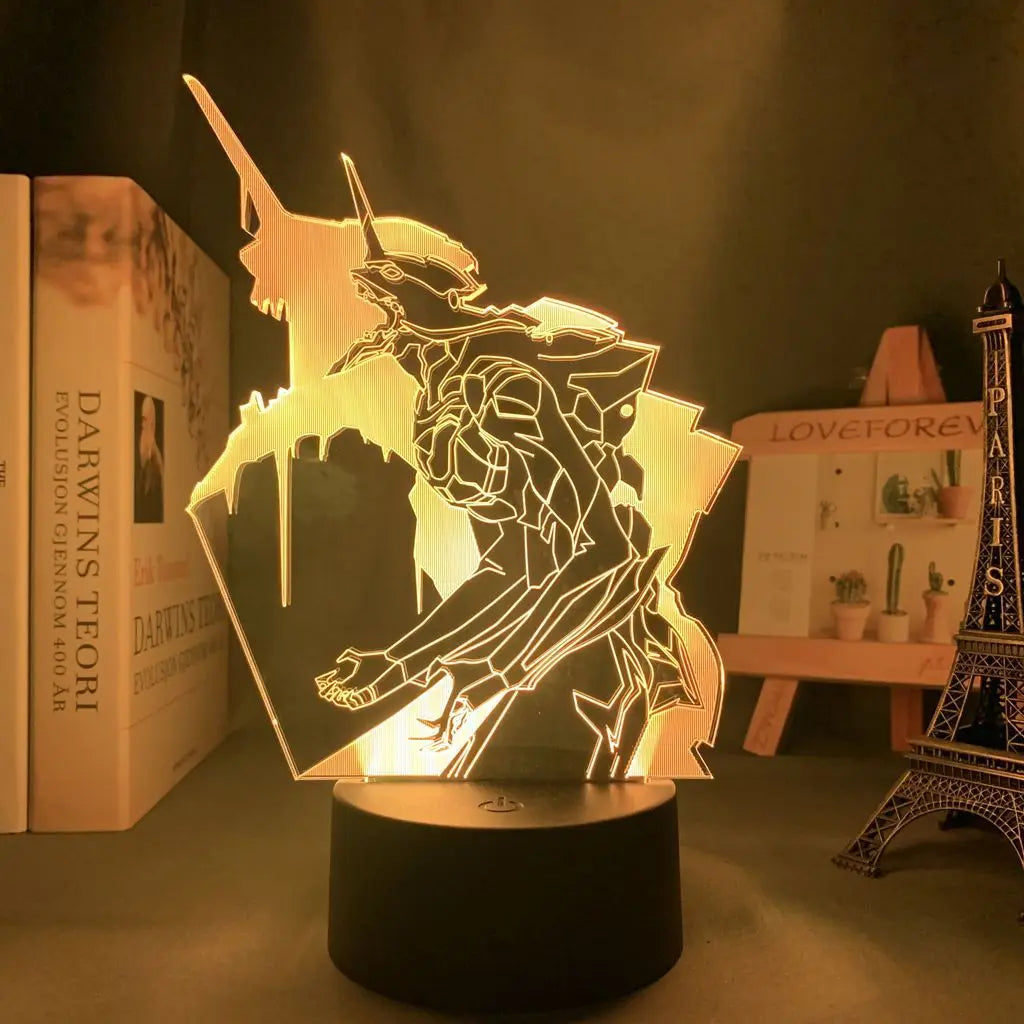 Lampe led // Japanese Animation Neon Genesis Evangelion // Anime 80S