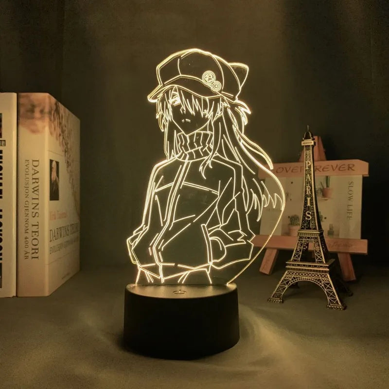 Lampe led // Japanese Animation Neon Genesis Evangelion // Anime 80S