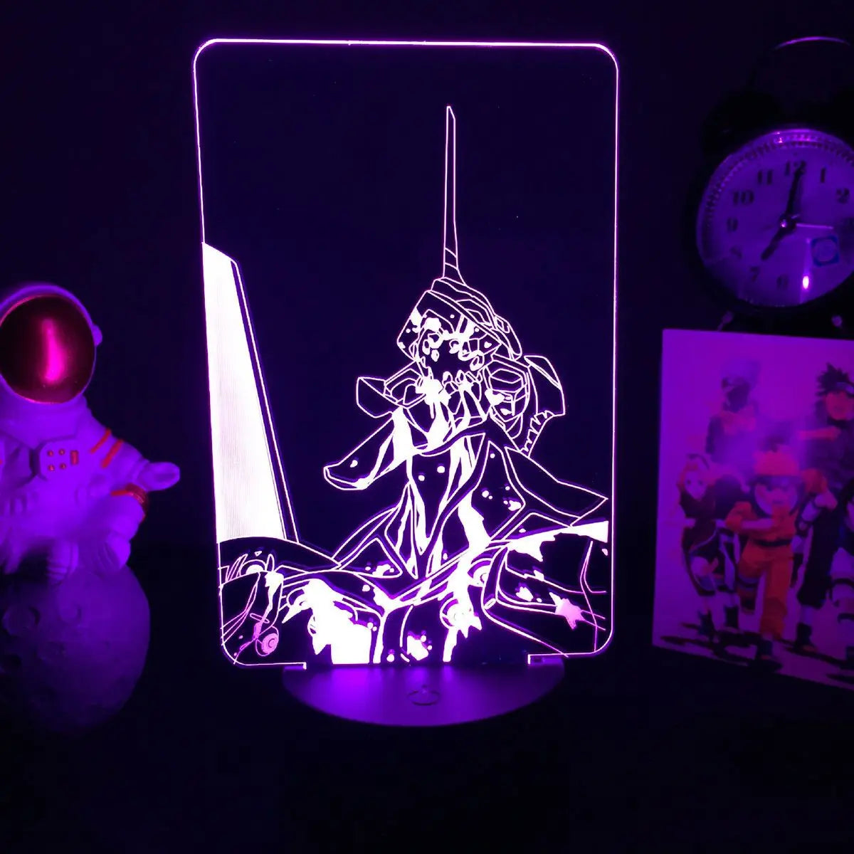 Lampe led // Japanese Animation Neon Genesis Evangelion // Anime 80S