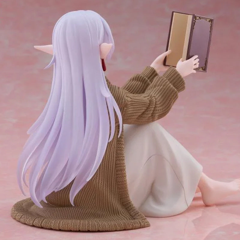 🌙 Frieren Figure – Peaceful Reading Moment