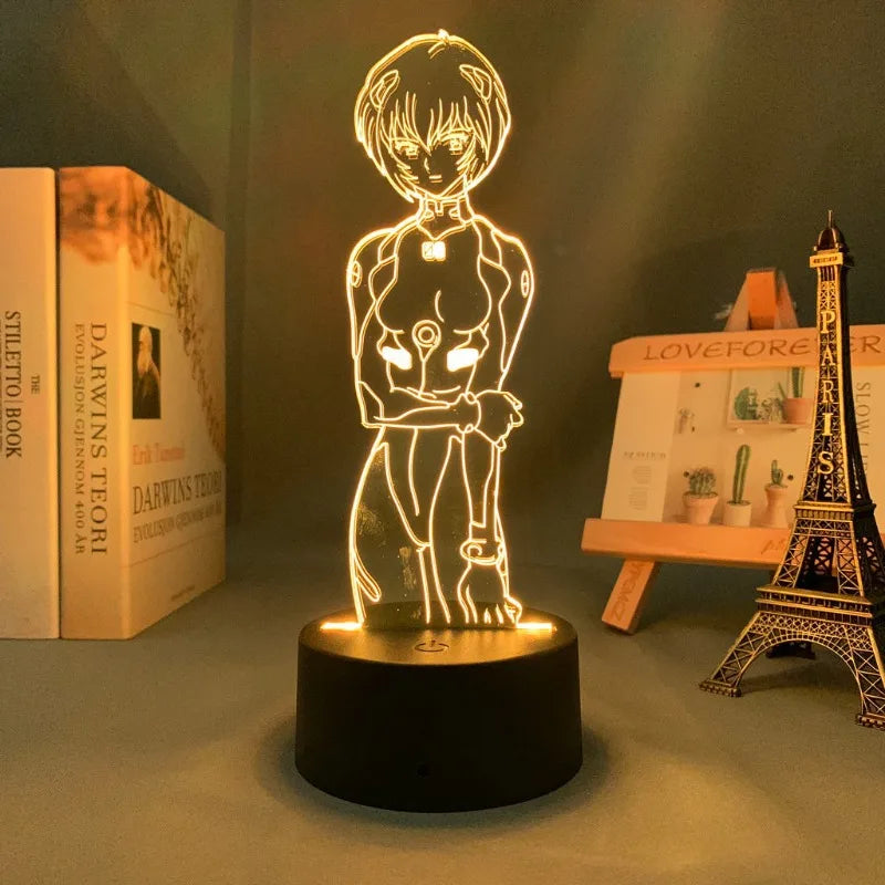 Lampe led // Japanese Animation Neon Genesis Evangelion // Anime 80S