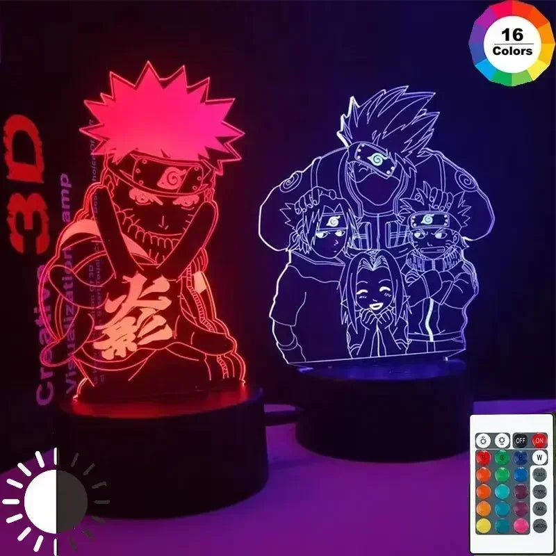 3D LED Lamp – Manga Night Light