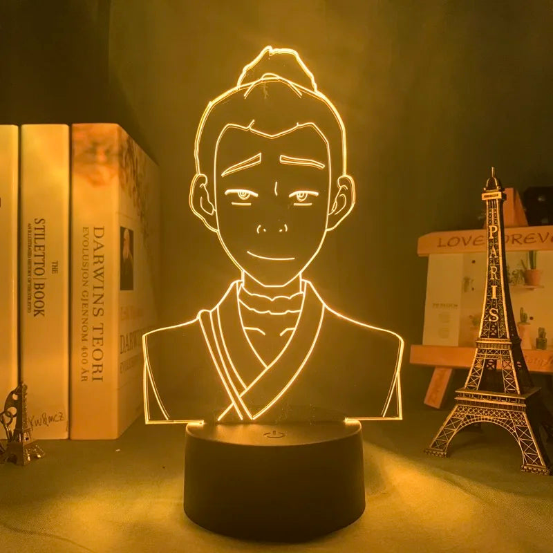 Anime Avatar The Last Airbender  3D LED Lamp