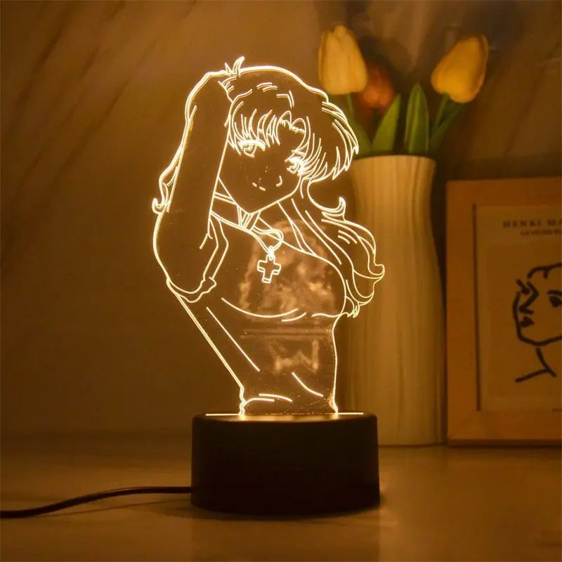 Lampe led // Japanese Animation Neon Genesis Evangelion // Anime 80S