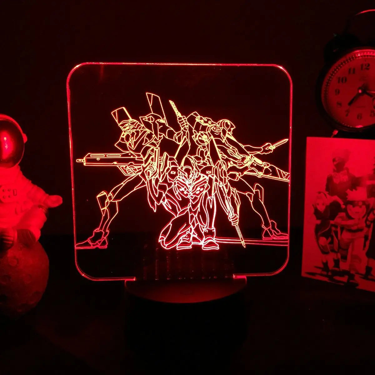 Lampe led // Japanese Animation Neon Genesis Evangelion // Anime 80S