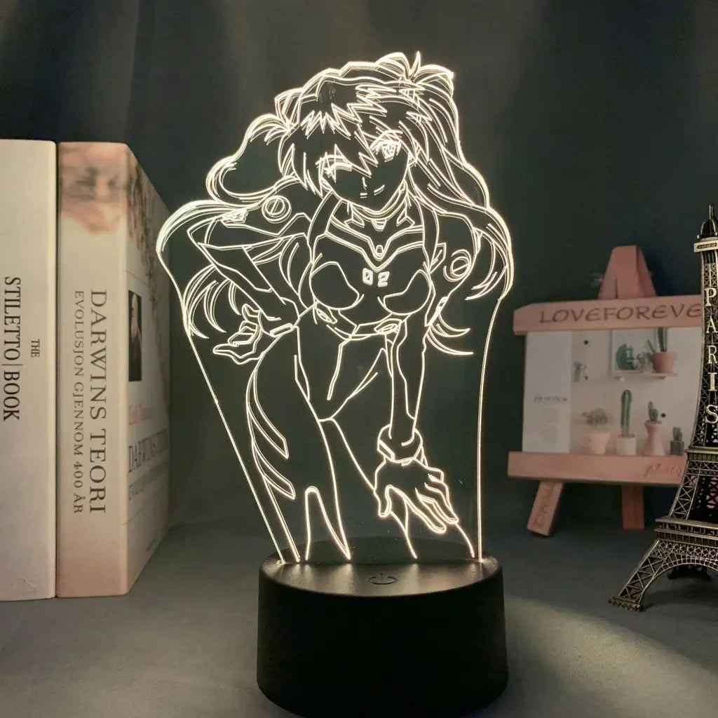 Lampe led // Japanese Animation Neon Genesis Evangelion // Anime 80S