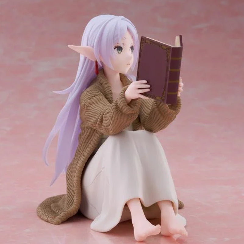 🌙 Frieren Figure – Peaceful Reading Moment
